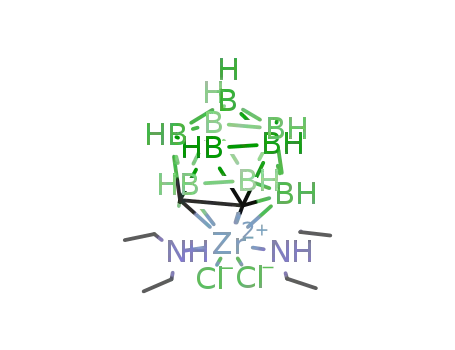 (η(5)-C2B9H11)ZrCl2(NHEt2)2