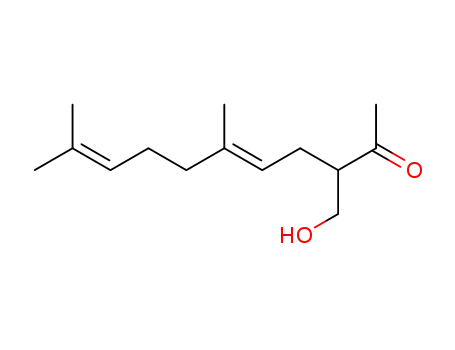 3-hydroxymethyl-6,10-dimethyl-undeca-5,9-dien-2-one