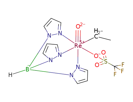 HB(C3H3N2)3ReOC2H5(CF3SO3)