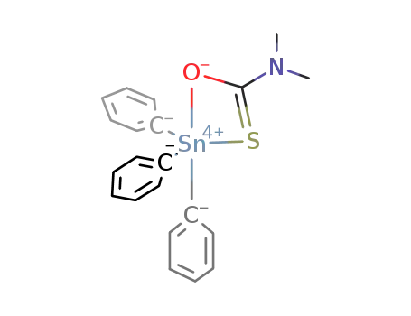 triphenyltin(IV) N,N'-dimethylmonothiocarbamate