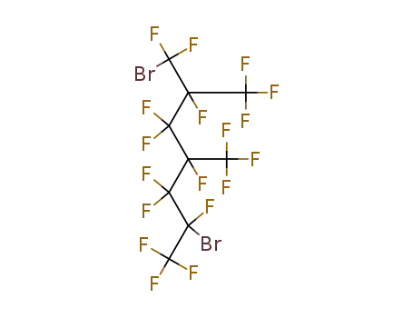 1,6-dibromo-dodecafluoro-2,4-bis-trifluoromethyl-heptane