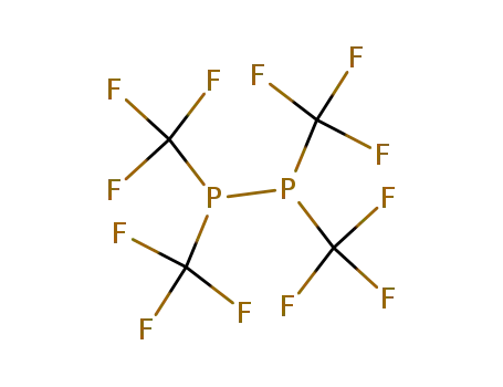 Molecular Structure of 2714-60-5 (tetrakis(trifluoromethyl)diphosphane)