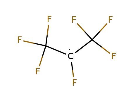 Molecular Structure of 3248-60-0 (1,1,1,2,3,3,3-heptafluoropropan-2-yl)