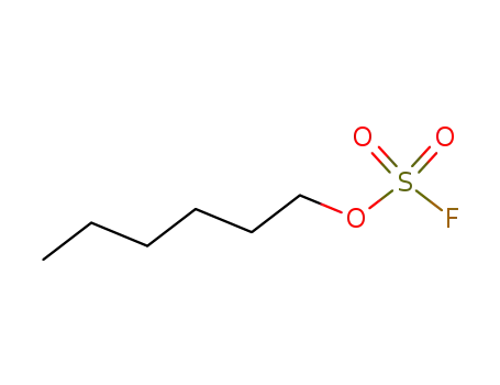 Molecular Structure of 13001-92-8 (Fluorosulfuric acid, hexyl ester)