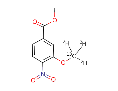 [methoxy-13C,D3]methyl 3-methoxy-4-nitrobenzoate