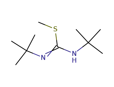 N,N'-Di-tert.-butyl-isothioharnstoff-S-methylaether