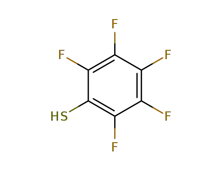 Pentafluorothiophenol SynonyMs (Pentafluorophenyl)thiol; 2,3,4,5,6-Pentafluorobenzenethiol; 2,3,4,5,6-Pentafluorothiophenol