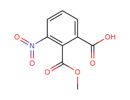Molecular Structure of 6744-85-0 (3-NITRO-PHTHALIC ACID 2-METHYL ESTER)