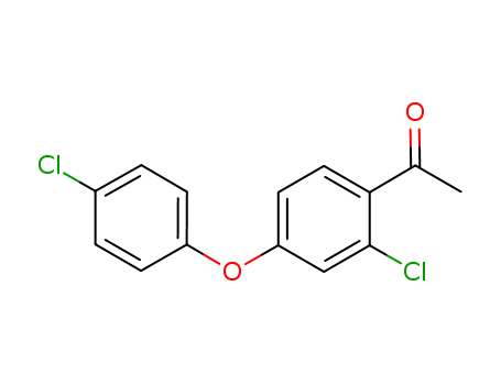 1-[2-Chloro-4-(4-chlorophenoxy)phenyl]ethan-1-one(119851-28-4)
