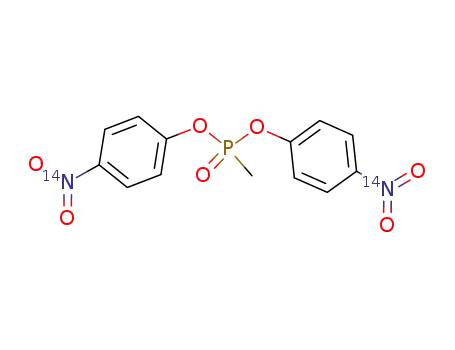 (14)N-bis(p-nitrophenyl) methylphosphonate