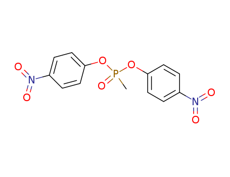 Phosphonic acid,P-methyl-, bis(4-nitrophenyl) ester cas  6395-57-9