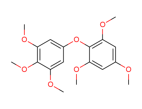 1,2,3-trimethoxy-5-(2,4,6-trimethoxyphenoxy)benzene cas  58235-51-1