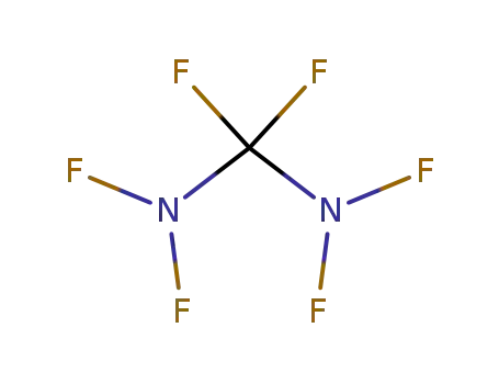 Molecular Structure of 4394-93-8 (Methanediamine,N,N,N',N',1,1-hexafluoro-)