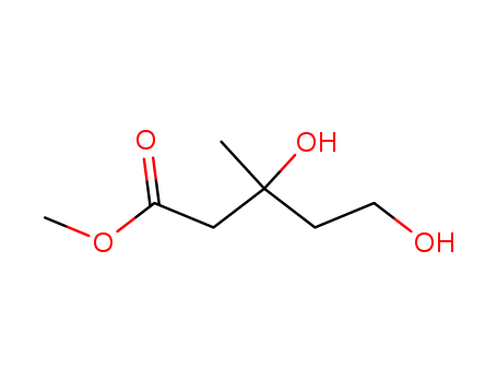 Pentanoic acid, 3,5-dihydroxy-3-methyl-, methyl ester