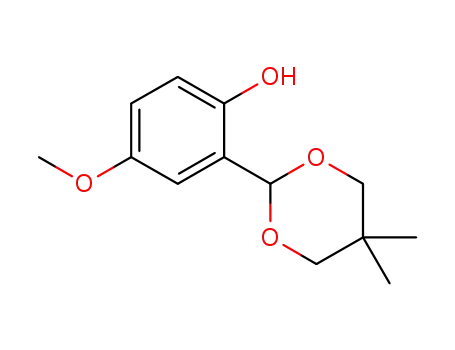 2-(2-hydroxy-5-methoxyphenyl)-5,5-dimethyl-1,3-dioxane