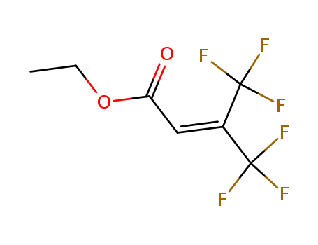 Ethyl 4,4,4-trifluoro-3-(trifluoromethyl)crotonate