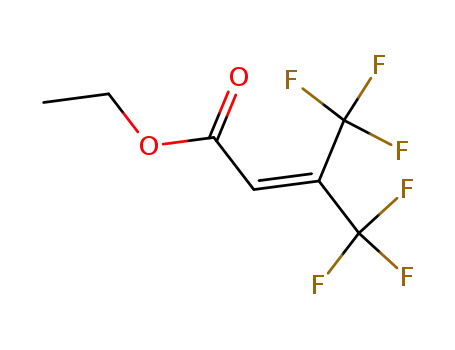 Ethyl 4,4,4-trifluoro-3-(trifluoromethyl)crotonate 1513-60-6