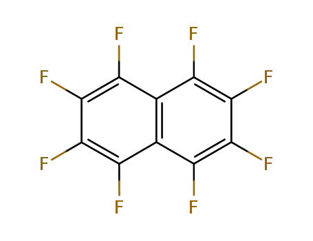 Molecular Structure of 313-72-4 (Octafluoronaphthalene)