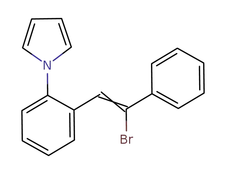 1-[2-(2-bromo-2-phenyl-vinyl)-phenyl]-1H-pyrrole