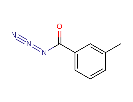 Molecular Structure of 71313-13-8 (Benzoyl azide, 3-methyl-)