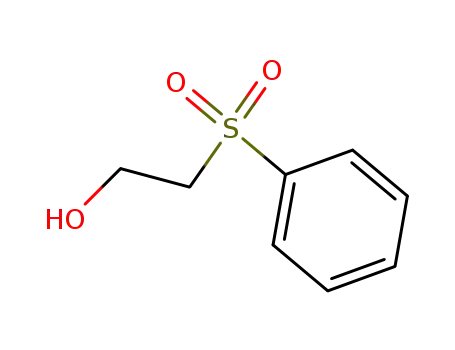 Molecular Structure of 20611-21-6 (2-(PHENYLSULFONYL)ETHANOL)