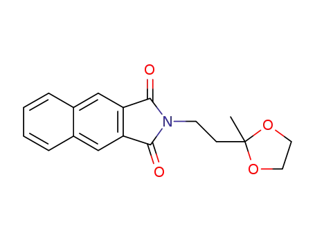 2-[2-(2-methyl-1,3-dioxalan-2-yl)ethyl]-1H-benzo[f]isoindole-1,3(2H)-dione