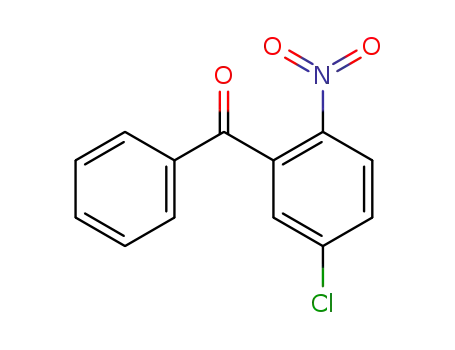 Molecular Structure of 7716-87-2 ((5-Chloro-2-nitrophenyl)phenylmethanone)