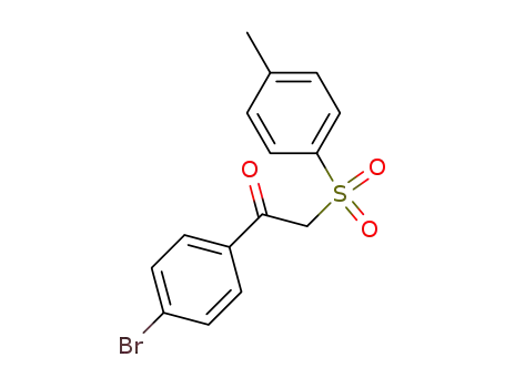 Ethanone,1-(4-bromophenyl)-2-[(4-methylphenyl)sulfonyl]- cas  31377-97-6