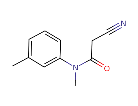 2-cyano-N-methyl-N-(m-tolyl)acetamide