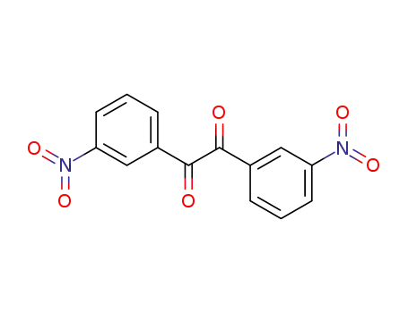 Molecular Structure of 5913-06-4 (1,2-Bis(m-nitrophenyl)ethane-1,2-dione)