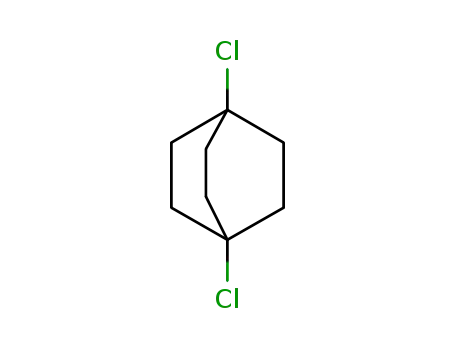 Molecular Structure of 1123-39-3 (1,4-Dichlorobicyclo[2.2.2]octane)