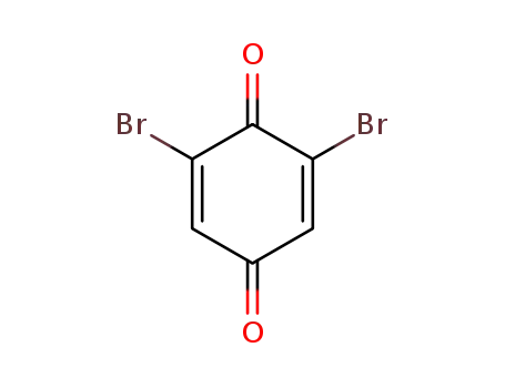 Molecular Structure of 19643-45-9 (2,6-DIBROMO-P-BENZOQUINONE)