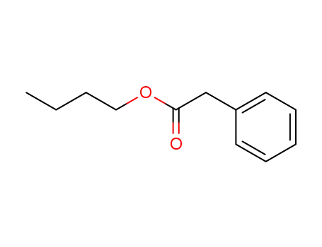 Molecular Structure of 122-43-0 (BUTYL PHENYLACETATE)
