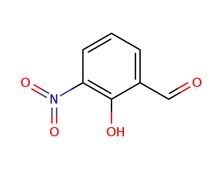 Molecular Structure of 5274-70-4 (3-Nitrosalicylaldehyde)