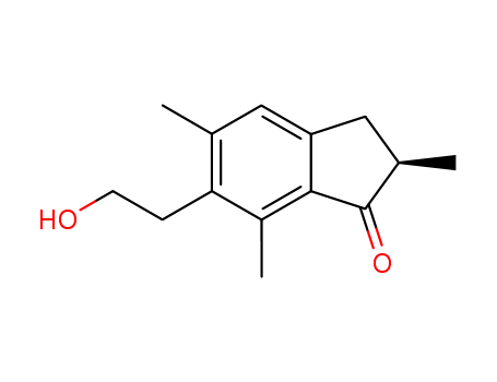 (2R)-2,3-Dihydro-6-(2-hydroxyethyl)-2,5,7-trimethyl-1H-inden-1-one