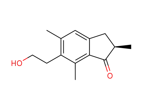 (2R)-2,3-Dihydro-6-(2-hydroxyethyl)-2,5,7-trimethyl-1H-inden-1-one