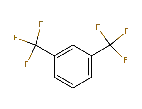 Molecular Structure of 402-31-3 (1,3-Bis(trifluoromethyl)benzene)