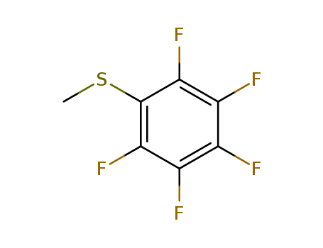 1,2,3,4,5-pentafluoro-6-methylsulfanylbenzene