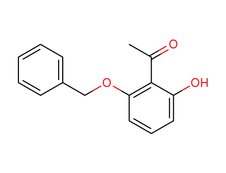 Molecular Structure of 4047-24-9 (1-[2-(BENZYLOXY)-6-HYDROXYPHENYL]ETHAN-1-ONE)