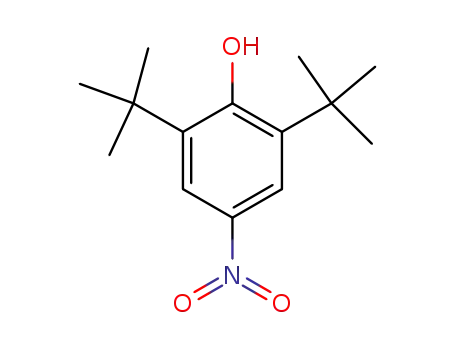 Phenol,2,6-bis(1,1-dimethylethyl)-4-nitro-