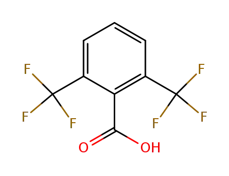 Molecular Structure of 24821-22-5 (2,6-BIS(TRIFLUOROMETHYL)BENZOIC ACID)