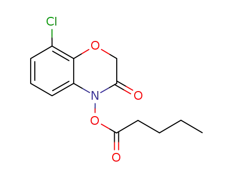 8-chloro-4-valeroyloxy-(2H)-1,4-benzoxazin-3(4H)-one