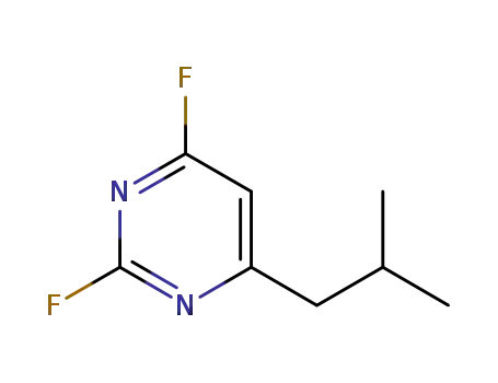 2,4-difluoro-6-(2-methylpropyl)pyrimidine