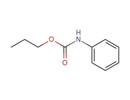 Molecular Structure of 5532-90-1 (Phenylcarbamic acid propyl ester)