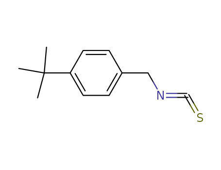Molecular Structure of 31088-81-0 (1-tert-Butyl-4-isothiocyanatomethylbenzene)