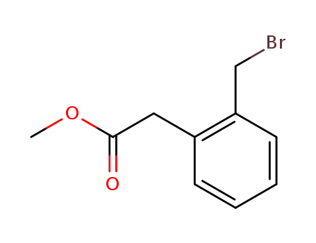 methyl 2-[2-(bromomethyl)phenyl]acetate manufacture