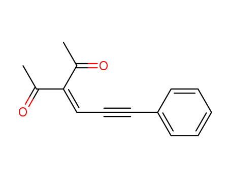 3-(3-phenylpropyl-2-yn-1-ylidene)-2,4-pentanedione