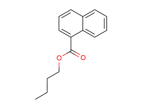 Molecular Structure of 3007-95-2 (1-Naphthoic acid butyl ester)