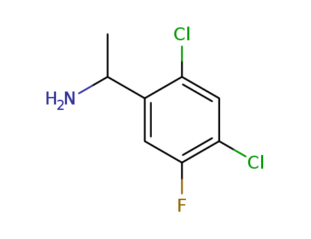 1-(2,4-Dichloro-5-fluorophenyl)ethanamine