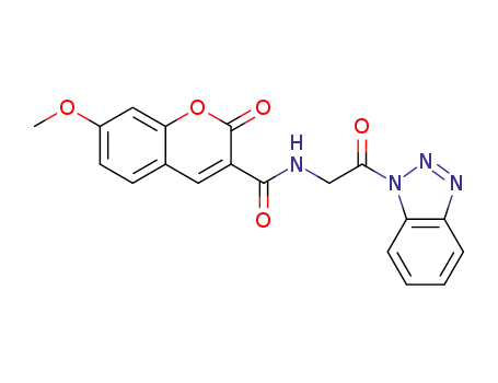 N-(7-methoxycoumarin-3ylcarbonyl)-Gly-Bt